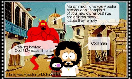 Cartoon Mohammed South Park